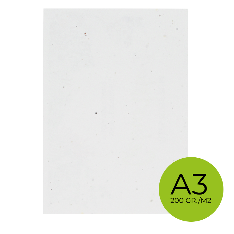 Unbedrucktes Samenpapier DIN A3 | 200 g/m²
